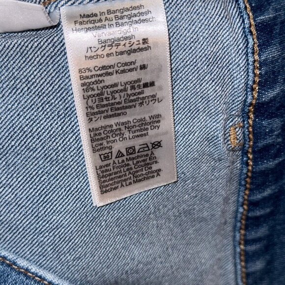 J. Crew Cropped Ankle Patch Pocket Utility Jeans Size‎ 32 Petite - Picture 13 of 13